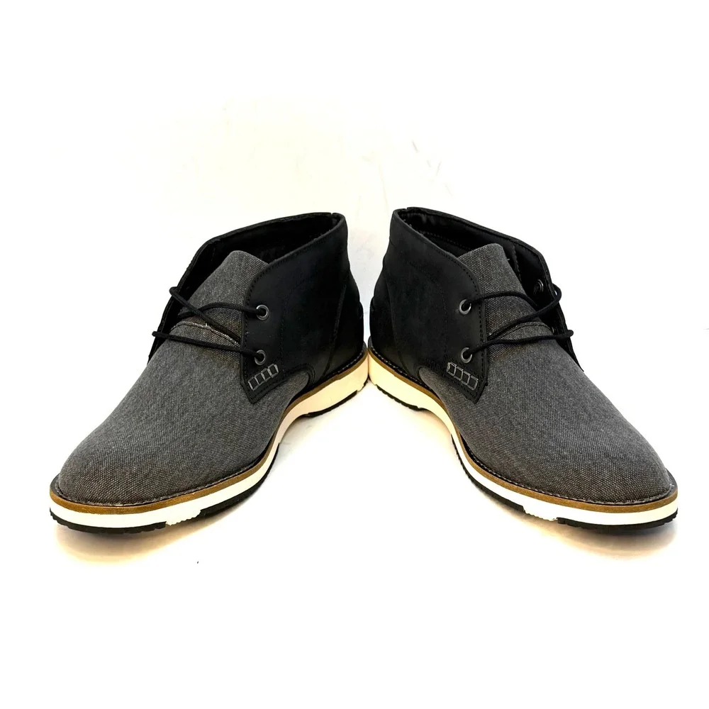 Thomas & Vine Men's‎ Theo Chukka Dress Boot Black Size 8 NWT/BOX